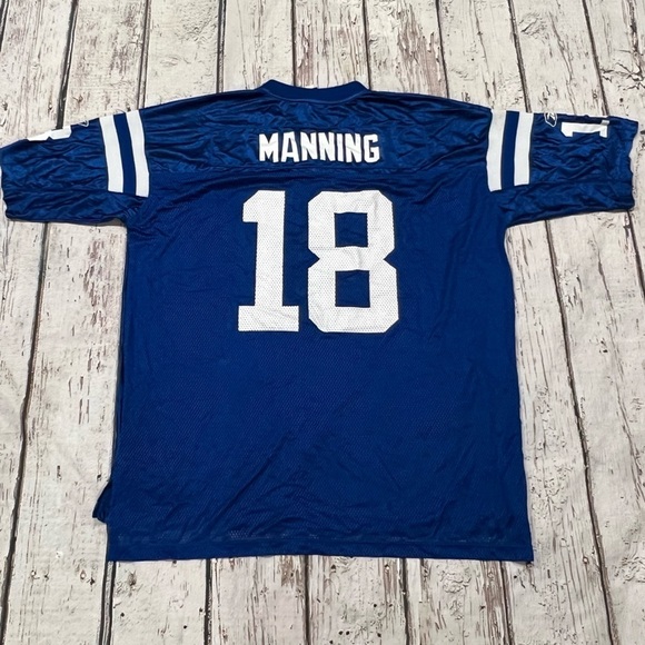 Peyton Manning Indianapolis Colts Reebok NFL Football Jersey - Picture 2 of 6